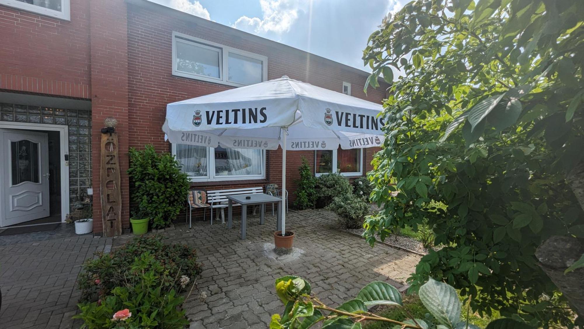 Meiks Ferienwohnung Erfde Exterior foto